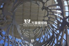 空间钢结构加工项目施工方案雕塑制作价